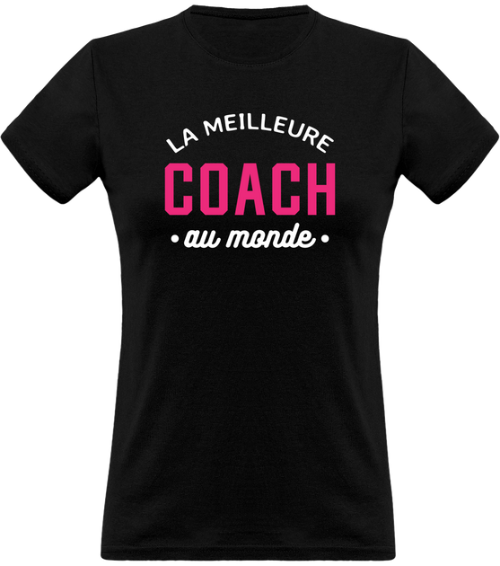 Tee shirt sport meilleur coach du monde