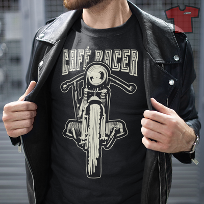 T shirt café racer : Vintage & stylé