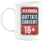 Mug Gotta-11 Warning content