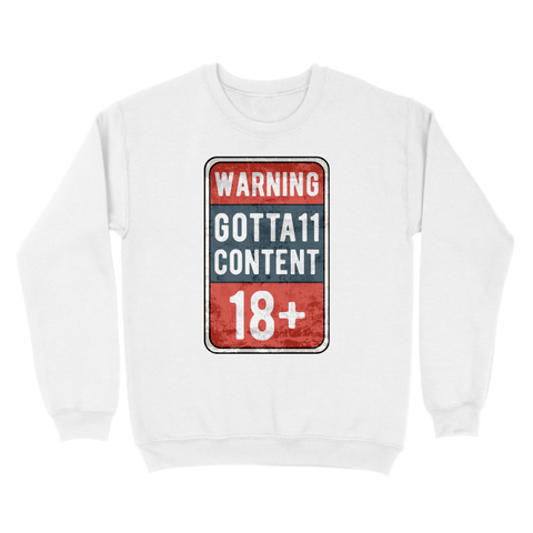 T-shirt & Hoodie Gotta-11 Warning content