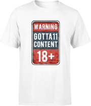 T-shirt & Hoodie Gotta-11 Warning content