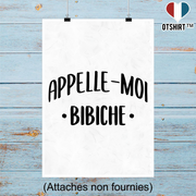 Affiche appelle moi bibiche