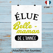 Affiche belle-maman de l'année