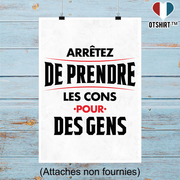 Affiche les cons pour des gens