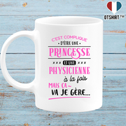 Mug princesse et physicienne