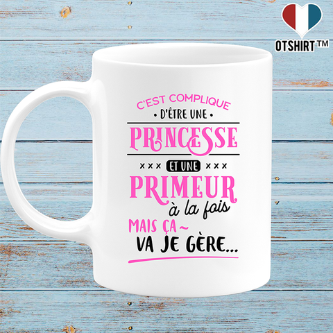 Mug princesse et primeur