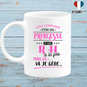 Mug princesse et rh