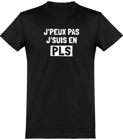  T shirt homme je suis en pls