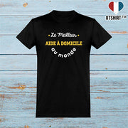  T shirt homme le meilleur aide à domicile au monde