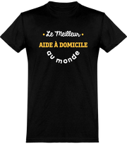  T shirt homme le meilleur aide à domicile au monde