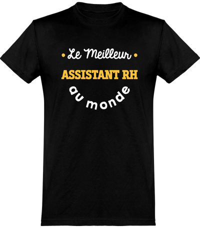  T shirt homme le meilleur assistant rh