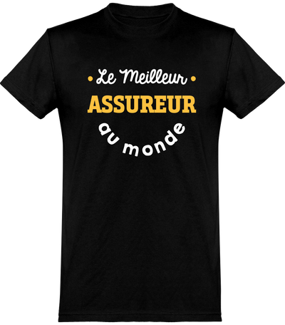  T shirt homme le meilleur assureur au monde