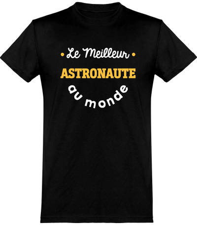  T shirt homme le meilleur astronaute au monde