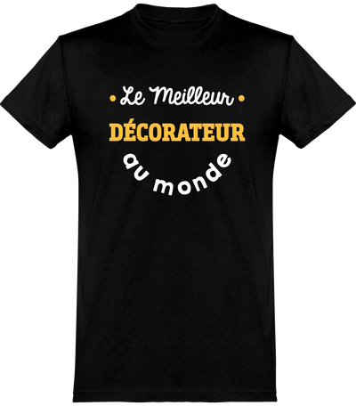  T shirt homme le meilleur décorateur au monde