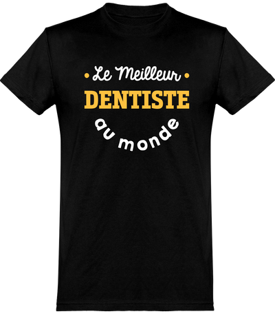  T shirt homme le meilleur dentiste au monde