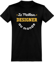  T shirt homme le meilleur designer au monde