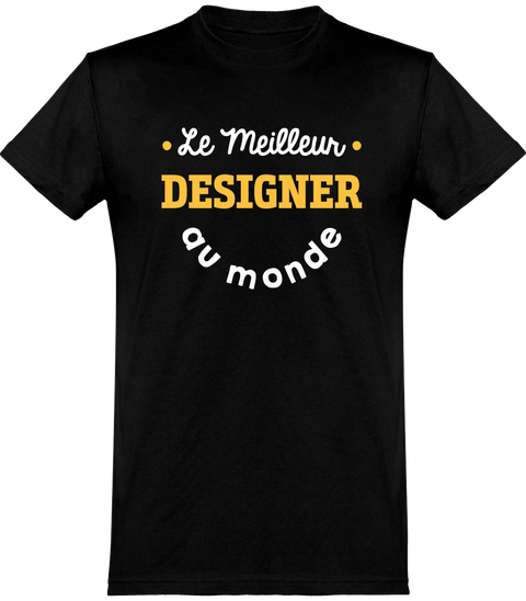  T shirt homme le meilleur designer au monde