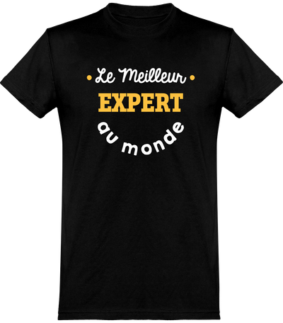  T shirt homme le meilleur expert au monde