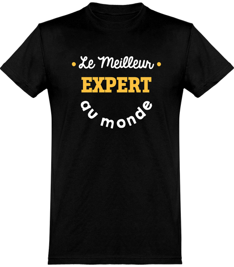  T shirt homme le meilleur expert au monde