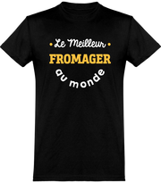  T shirt homme le meilleur fromager au monde