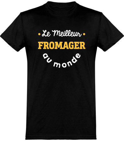  T shirt homme le meilleur fromager au monde