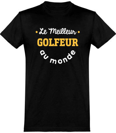  T shirt homme le meilleur golfeur au monde