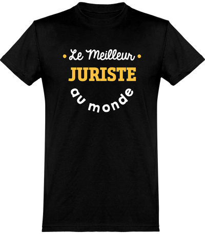  T shirt homme le meilleur juriste au monde