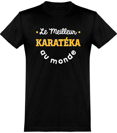  T shirt homme le meilleur karatéka au monde