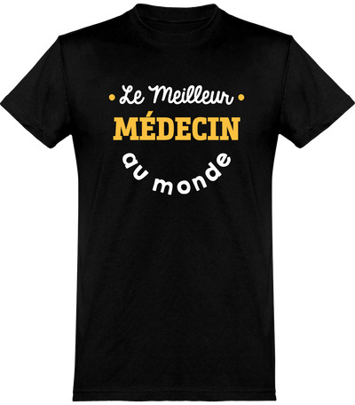  T shirt homme le meilleur médecin au monde