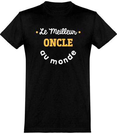  T shirt homme le meilleur oncle au monde