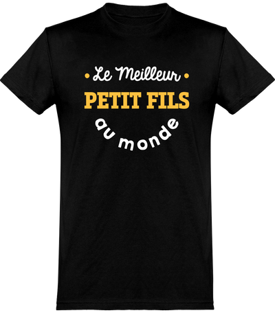  T shirt homme le meilleur petit fils au monde