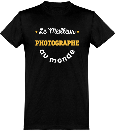  T shirt homme le meilleur photographe au monde