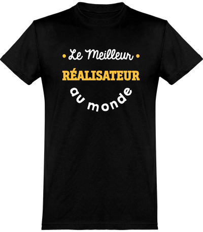  T shirt homme le meilleur réalisateur au monde