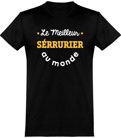  T shirt homme le meilleur sérrurier au monde