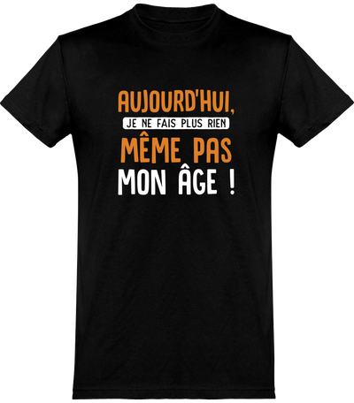  T shirt homme même pas mon âge