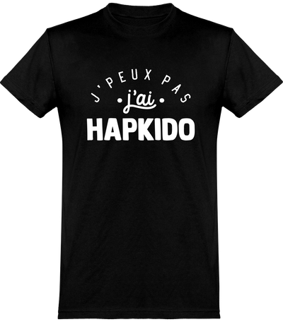  T shirt homme j'peux pas j'ai hapkido