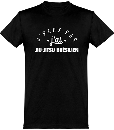  T shirt homme j'peux pas jiu-jitsu