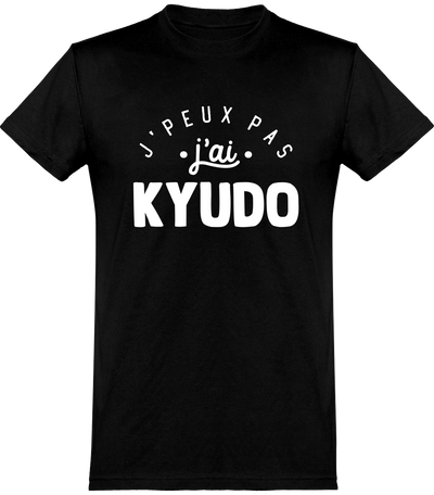  T shirt homme j'peux pas j'ai kyudo