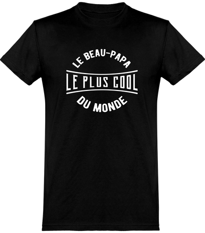  T shirt homme le beau-papa le plus cool du monde beau