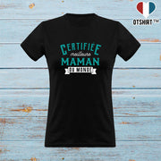 T shirt femme certifiée meilleure maman