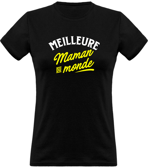 T shirt femme meilleure maman t shirt