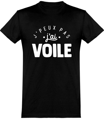  T shirt homme j'peux pas j'ai voile