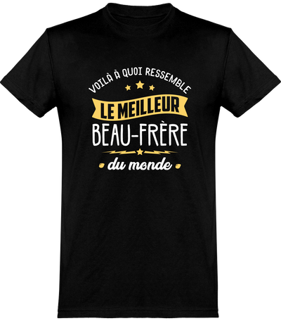  T shirt homme le meilleur beau-frère