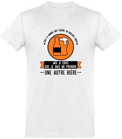  T shirt homme une autre bière