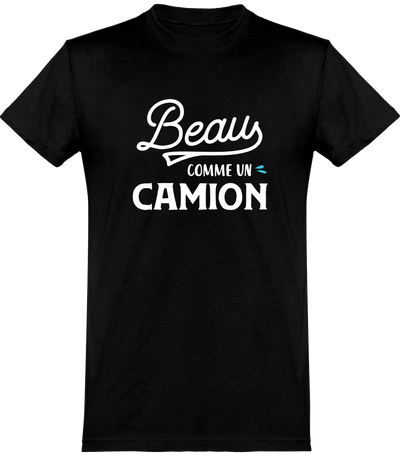  T shirt homme beau comme papa un camion