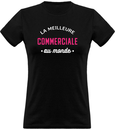 T shirt femme la meilleure comme paparciale au monde