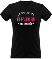 T shirt femme la meilleure éleveuse au monde