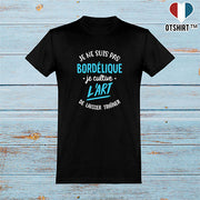  T shirt homme je ne suis pas bordélique