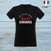 T shirt femme une super serrurière