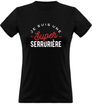 T shirt femme une super serrurière